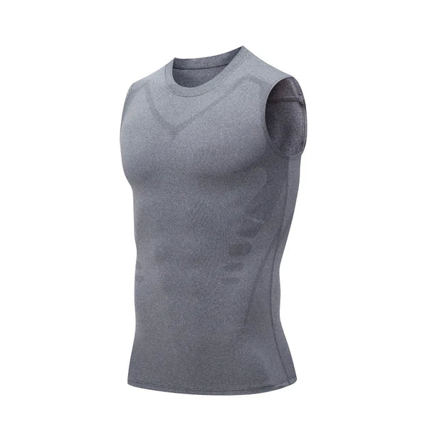 Men's Quick-Dry Compression Gym & Fitness Vest