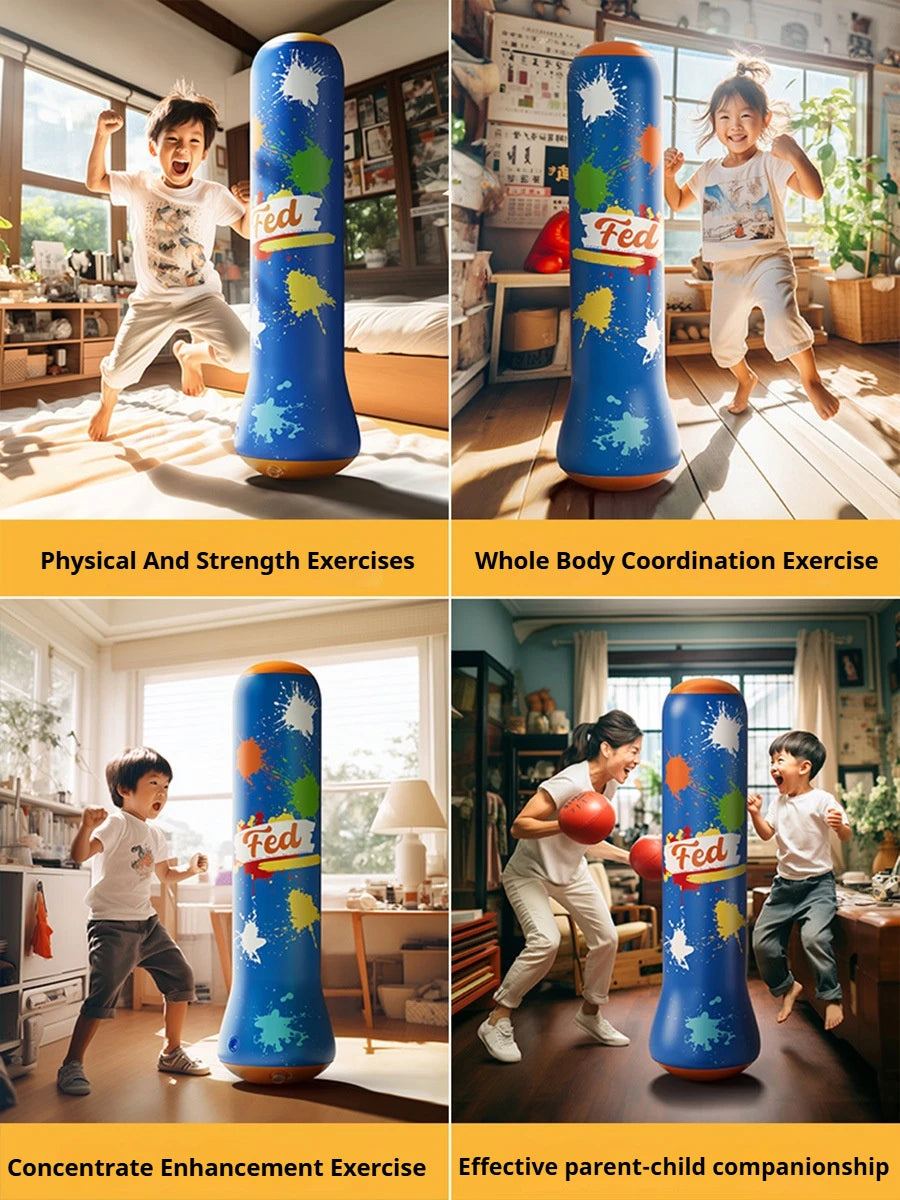 Relieve Stress and Have Fun with This Kids' Punchbag