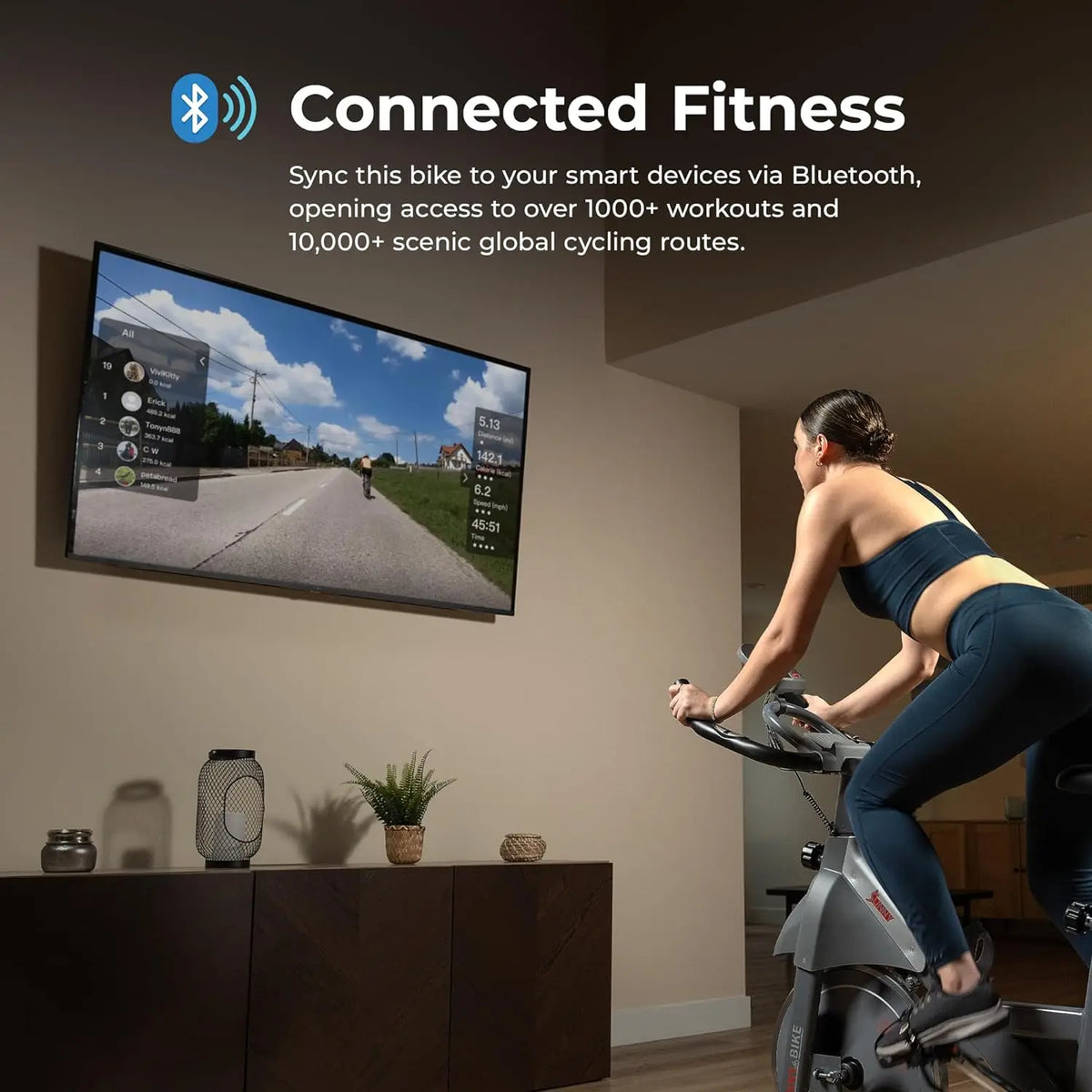 Stay Connected and Active: Connected Fitness Exercise Bike