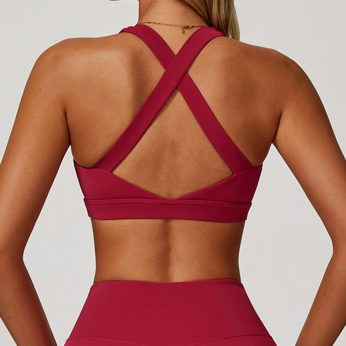 Women's Backless Sports Bra: Quick-Dry Push-Up Yoga Tank Top - 24 Hour Sport