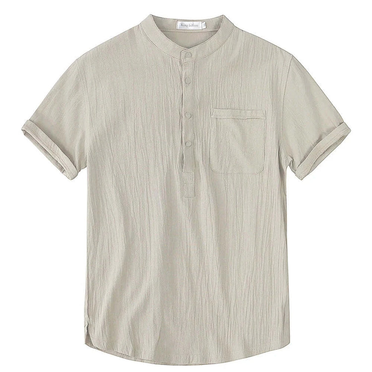 Men's Cotton Linen T-Shirt - Breathable Casual TeeMen's shirt24 Hour Sport