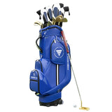 All-in-One Golf Package: Waterproof PU Stand Bag with Wheel
