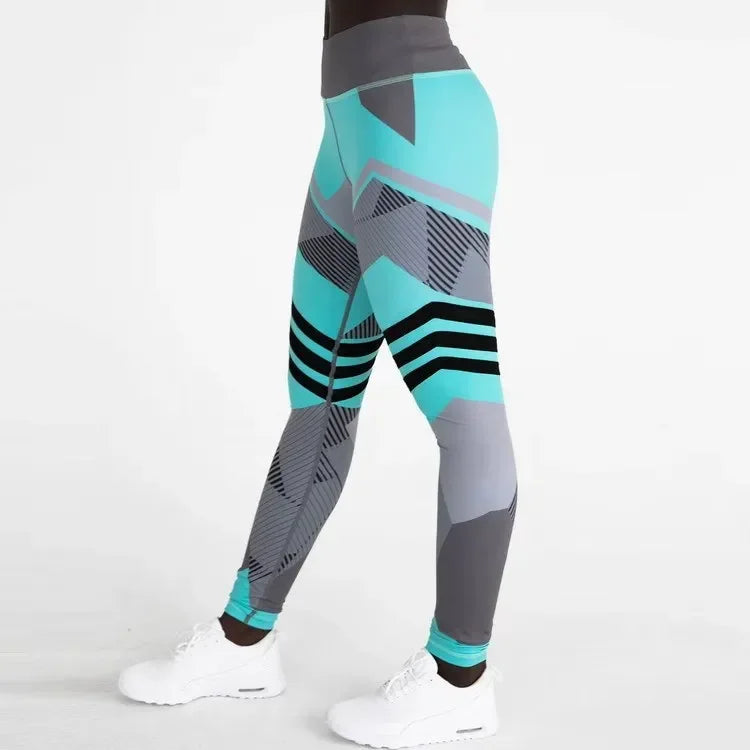 High-Waisted, Plus-Size Fitness Leggings