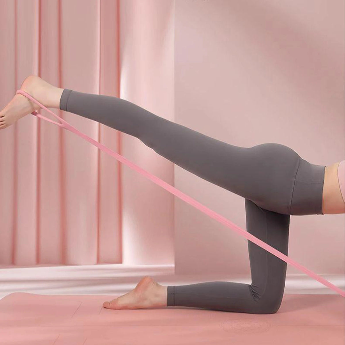 4 Elastic Band Pull-Up Assist & Resistance Trainer