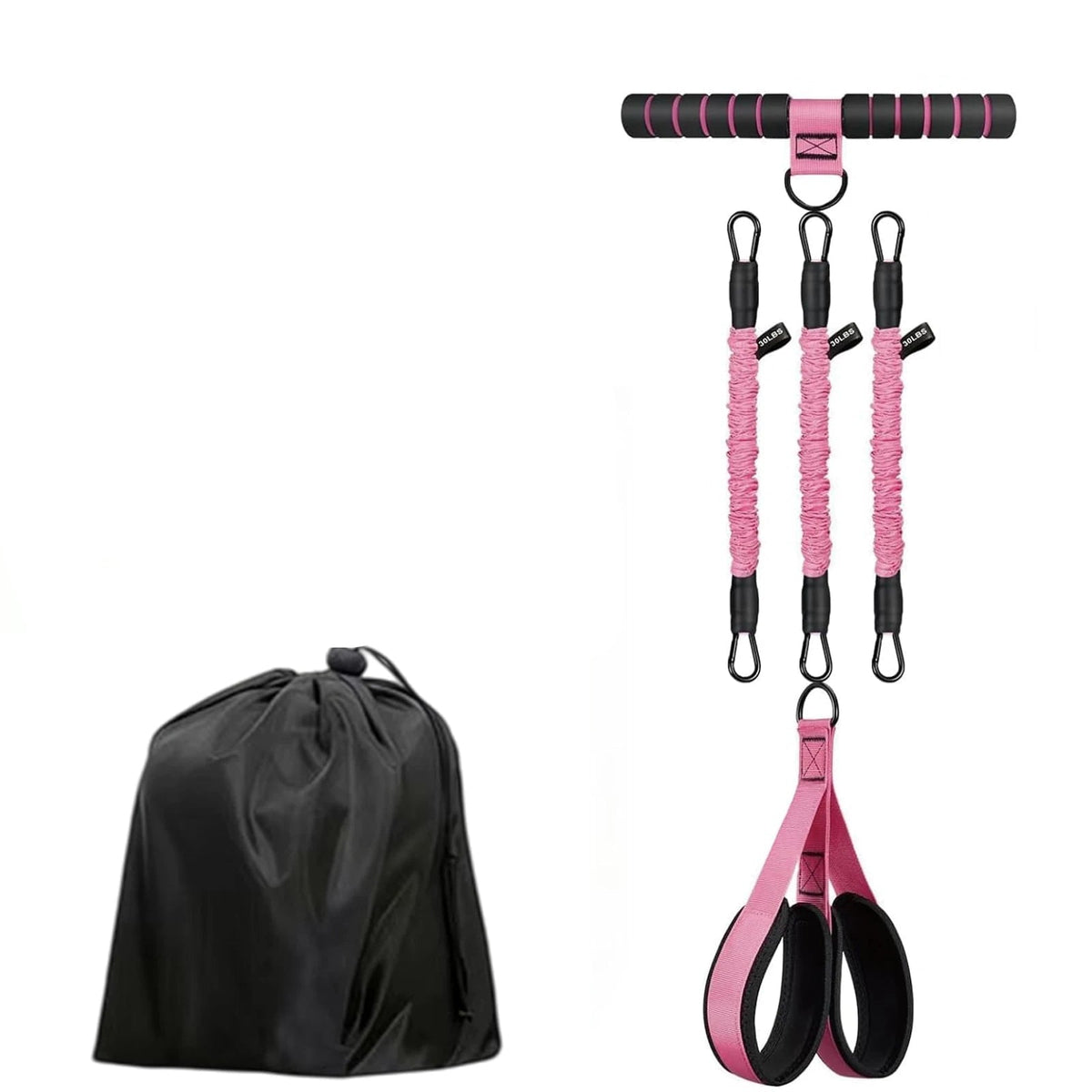 Anti-Slip Ankle Resistance Bands 5-Pack for Leg & Glute Gym