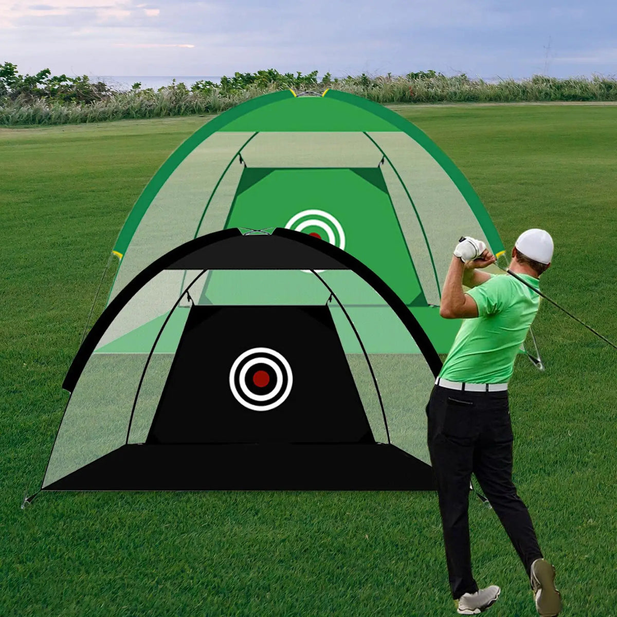 Golf Practice Net: Foldable Hitting Net for Home & Office