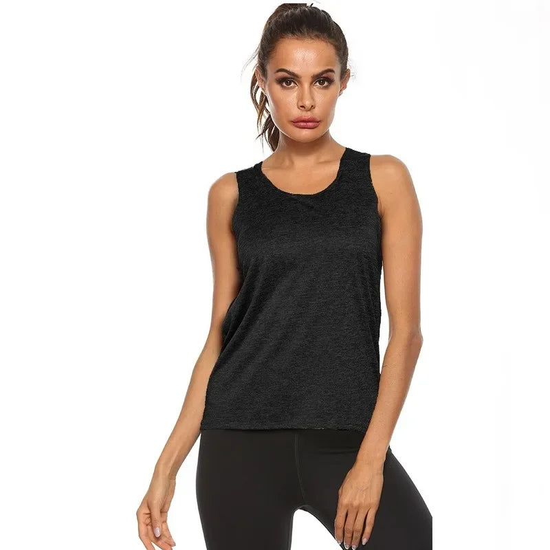 Versatile Racerback Tank Top for Women's Fitness