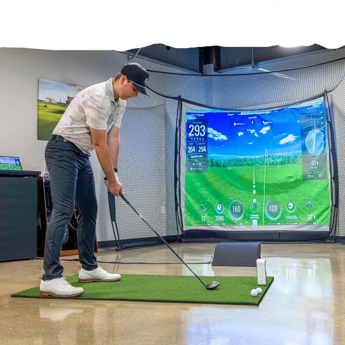 Your Backyard Driving Range: Golf Hitting Mat