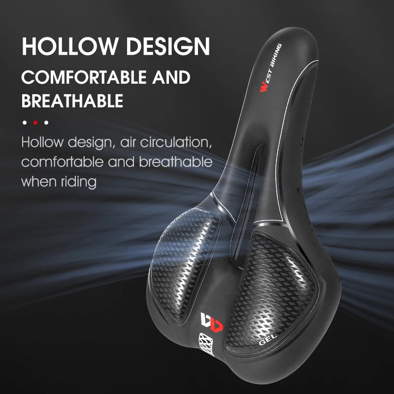 West Biking PU Soft Seat: All-Day Riding Comfort