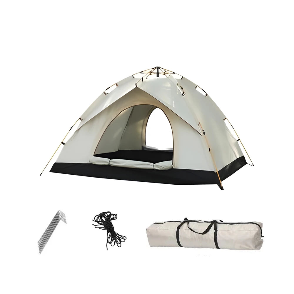 Easy-Set Up, Waterproof Family Camping Tent
