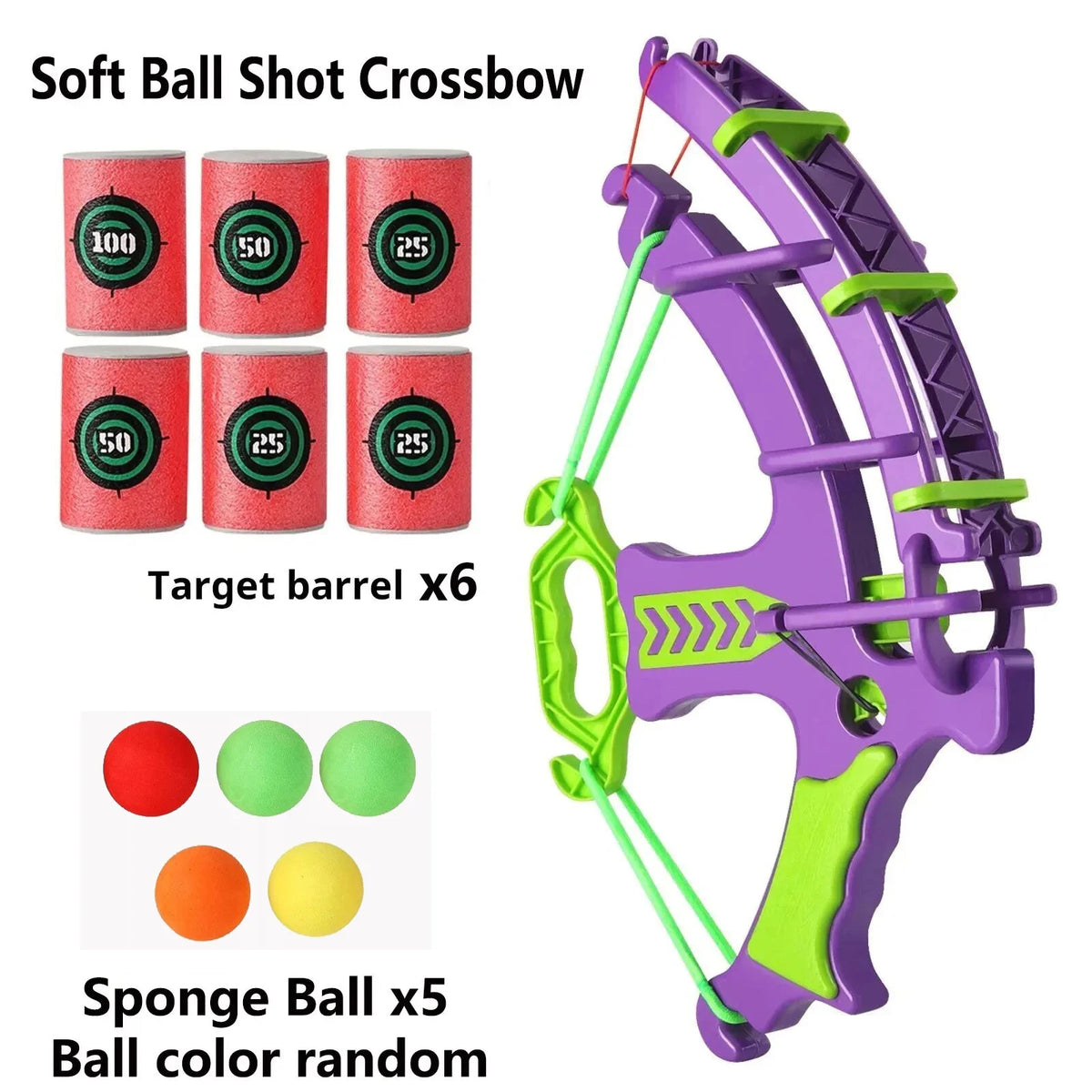 Soft Bullet Toy Targets Kids Educational Shooting Games