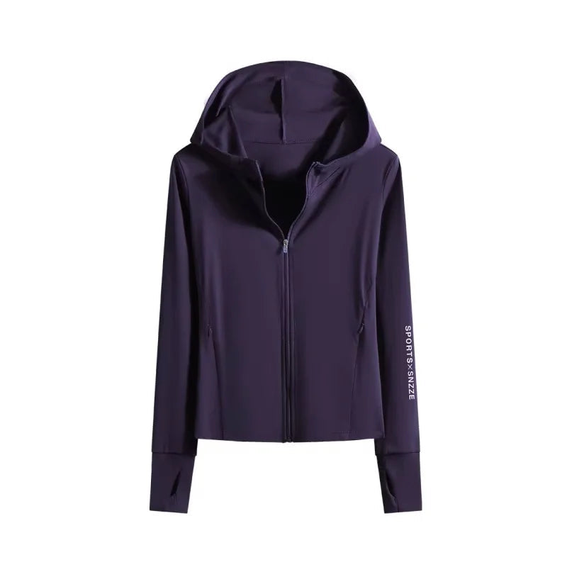 Women's Gym Sets: High-Waisted Leggings & Jacket