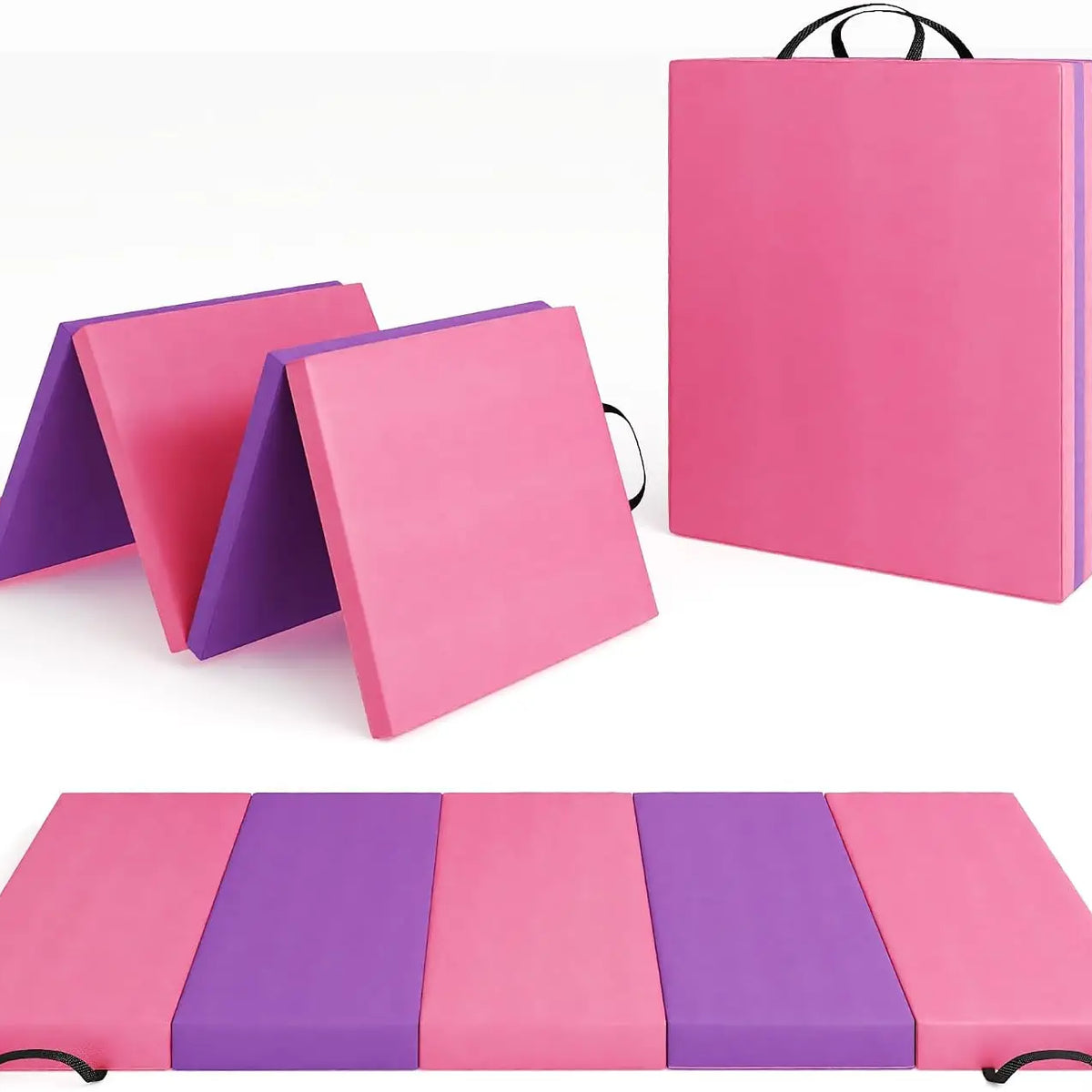 Non-Slip 5-Fold Gymnastics & Yoga Mat
