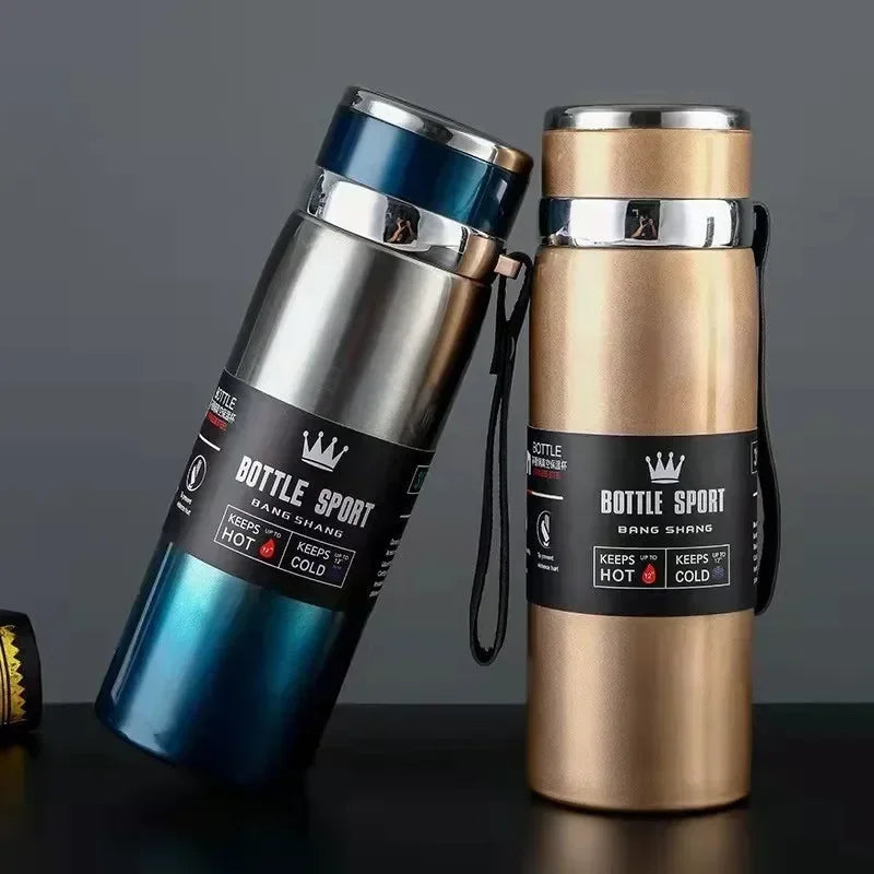 Temperature-Controlled Stainless Steel Tumbler