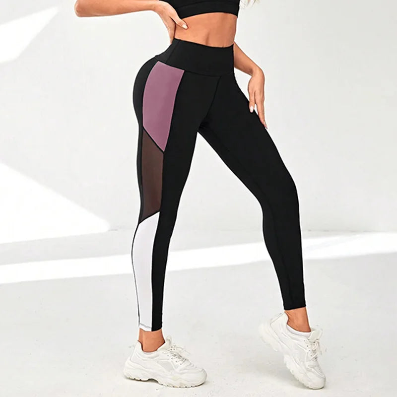 Feel Confident, Look Fabulous: Mesh-Detail Leggings