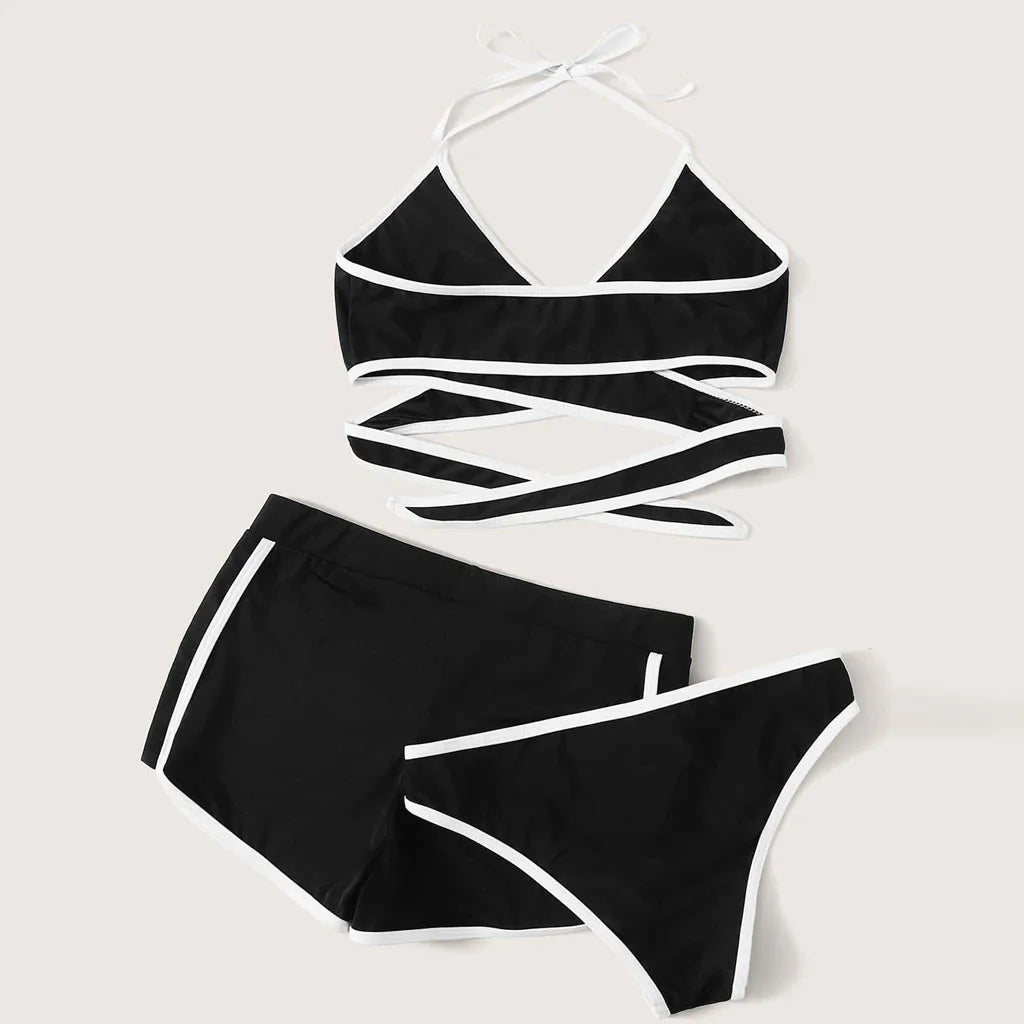 Comfortable and Sexy: Women's 3-Piece Swimwear