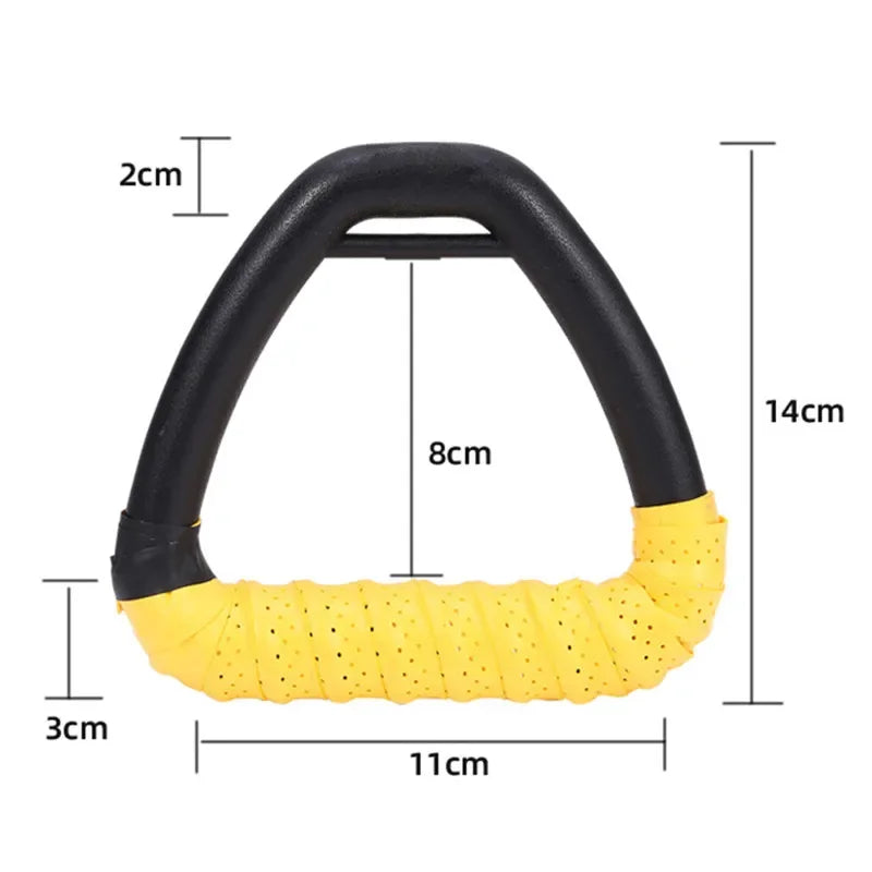 Professional-Grade Gymnastic Rings with Adjustable Straps