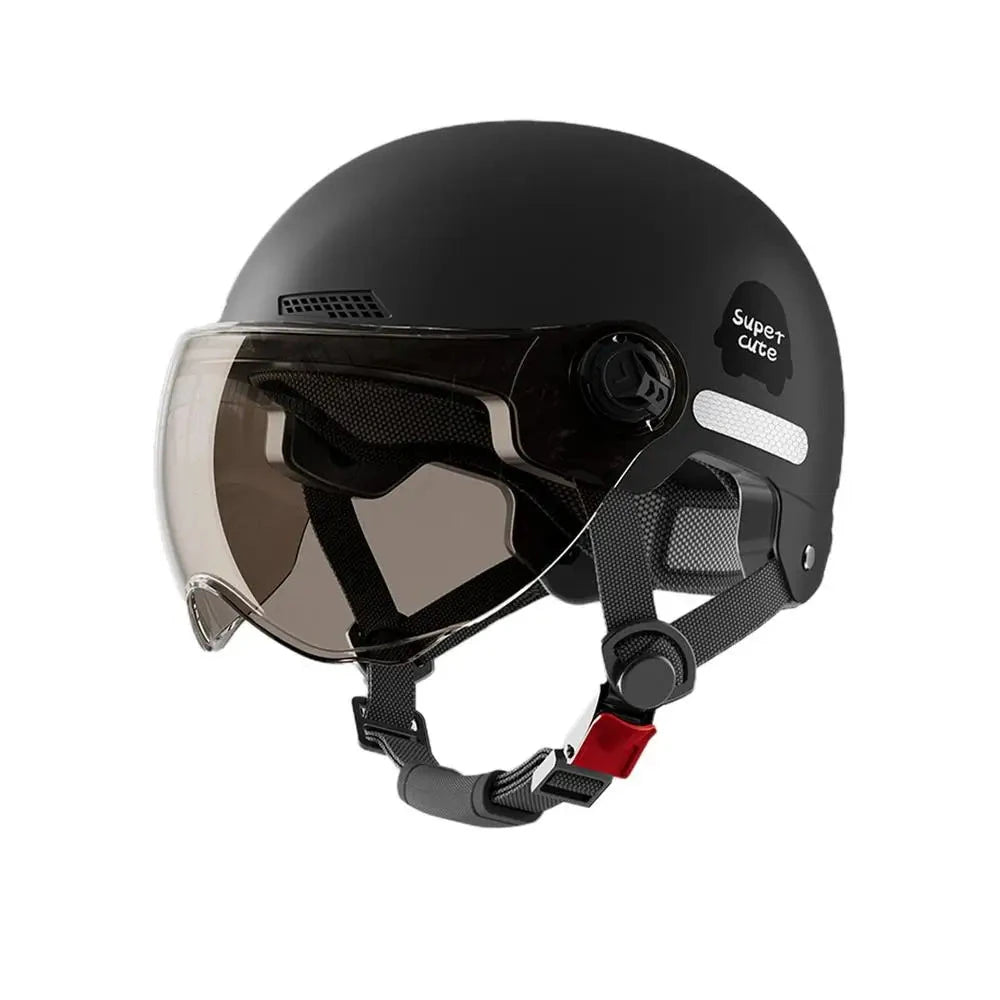 Adult Helmet with Goggles for E-Bikes and Motorcycles
