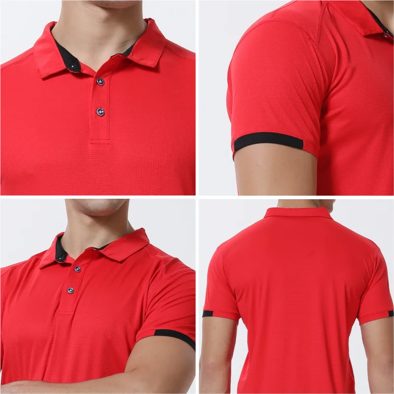 Quick-Drying, Breathable Golf Polo Shirt - 8 Colors