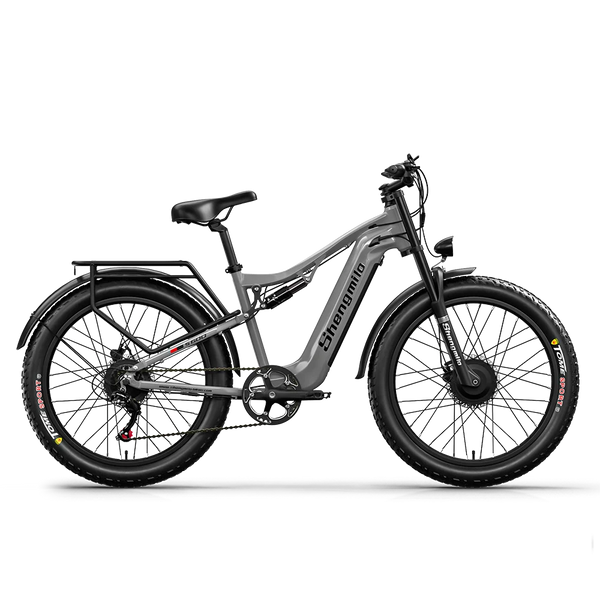 High-Performance Electric Bicycle with Dual Suspension