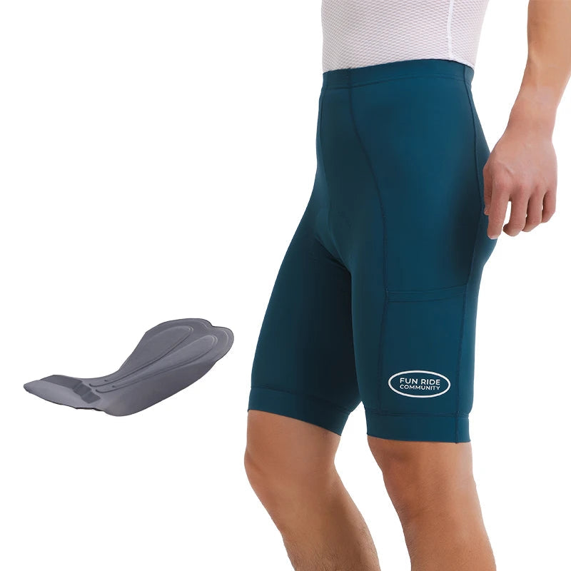 Men's Summer Cycling Shorts: Breathable & Padded