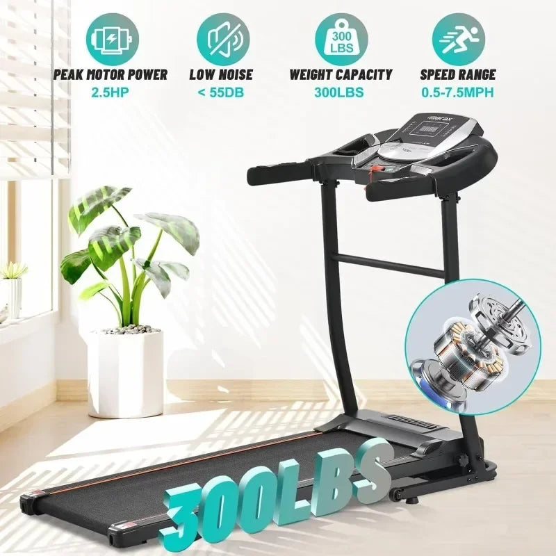 Portable Folding Treadmill: Perfect for Home Workouts