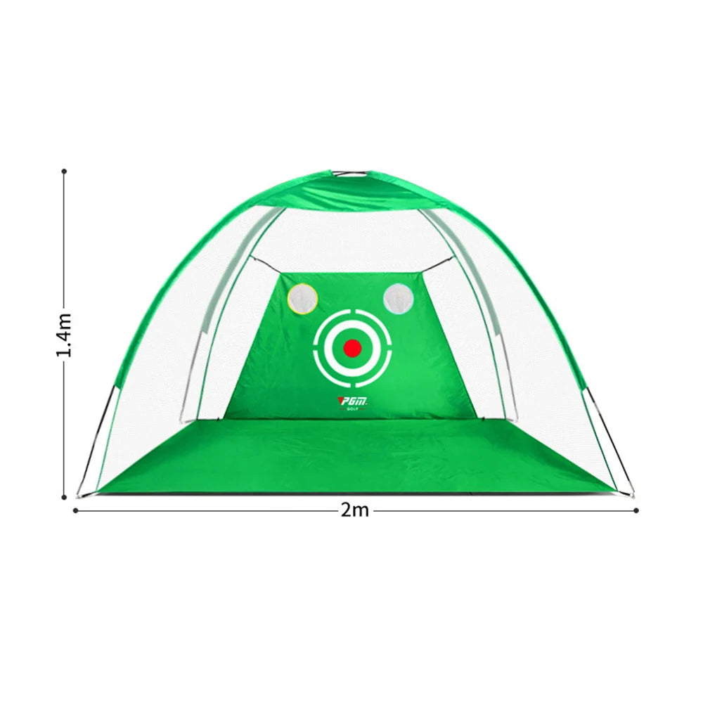 All-Weather Golf Practice Cage with Carry Bag