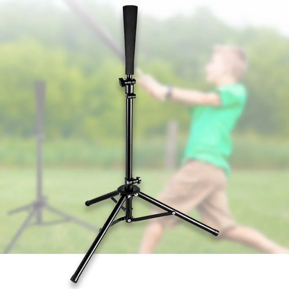 Portable Foldable Batting Tee: Ideal for Home and Field Practice