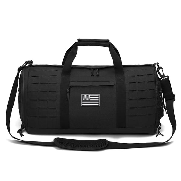 Tactical Fitness & Travel Bag with Shoe Compartment