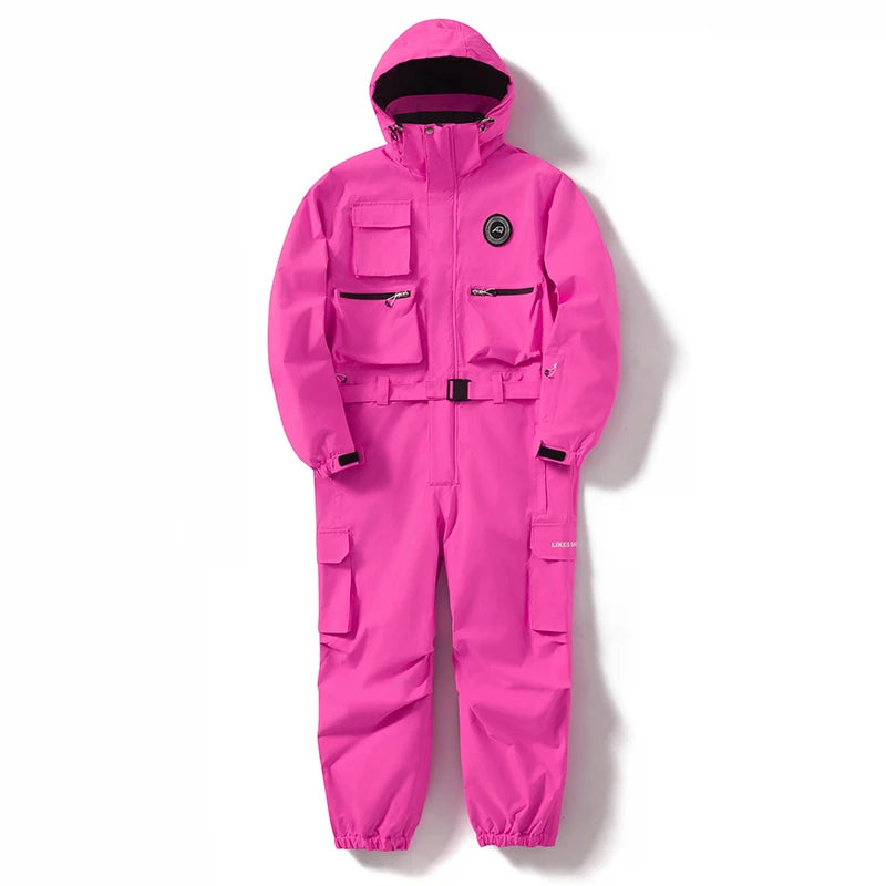 Men and Women Snow Wear, Snowboarding Clothes, Snow Ski Jumpsuit, Ski Suit Overalls, Snow Outfit, Adult SnowSuite, Ski Snow Suit - 24 Hour Sport
