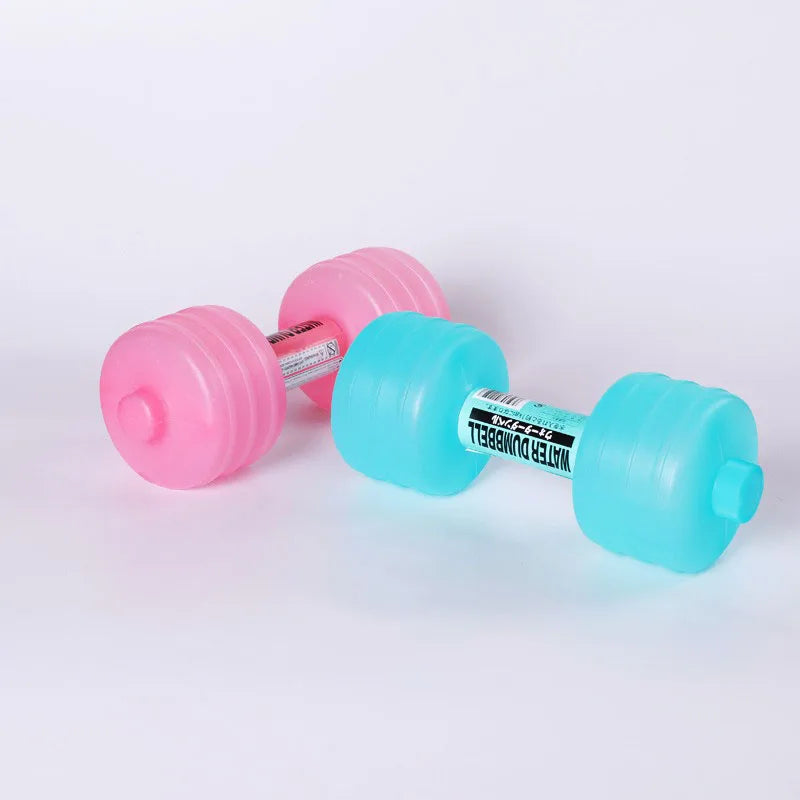 Water Workout Weights: 1kg Dumbbells for Home Fitness