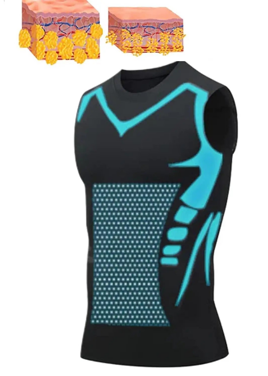 Men’s Breathable Ice Silk Shapewear Vest