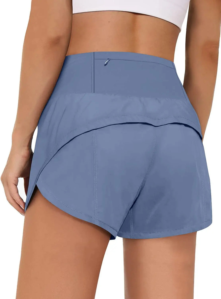 Stay Active in Style: High-Waisted Workout Shorts