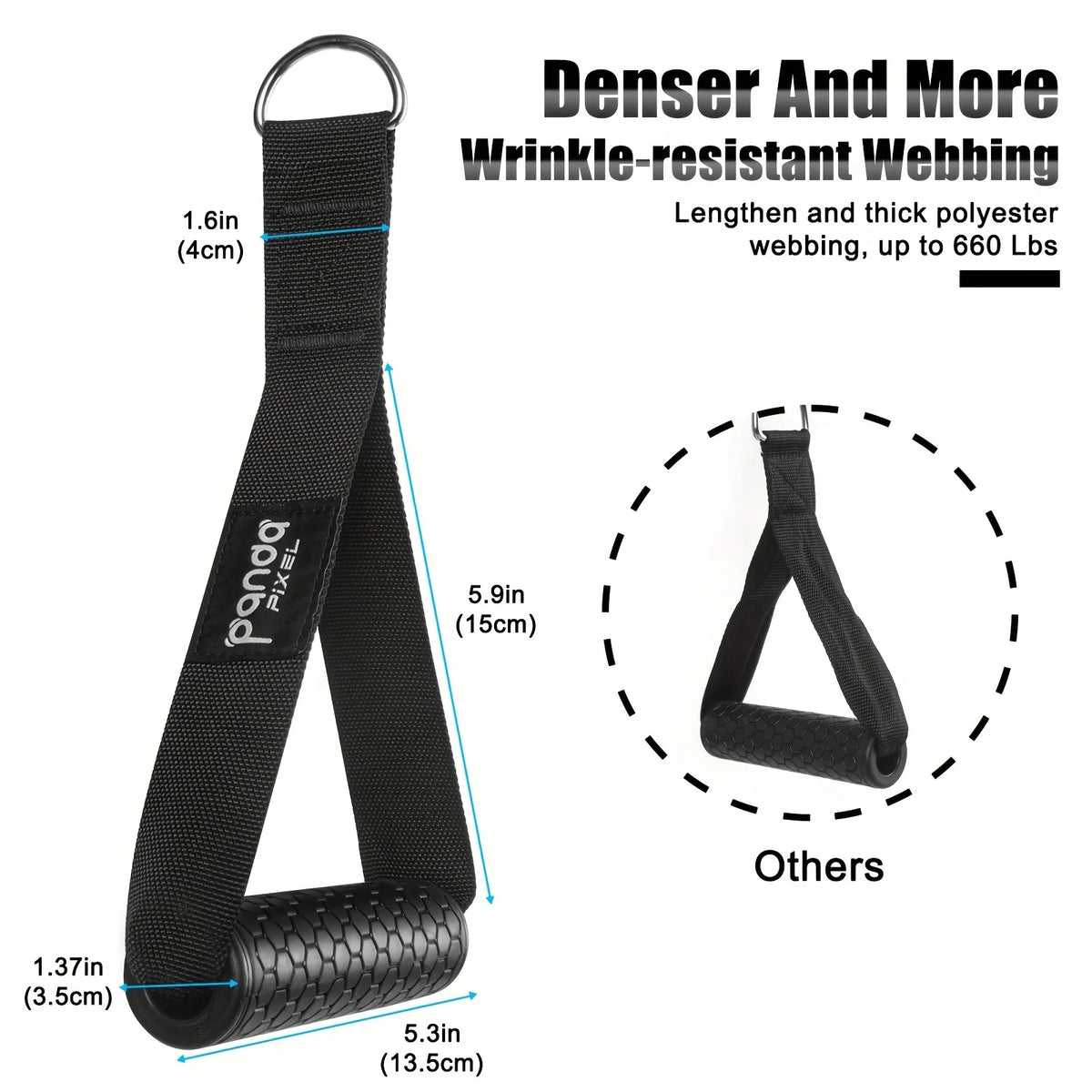 Resistance Band Set with Door Anchor & Handles Home Gym