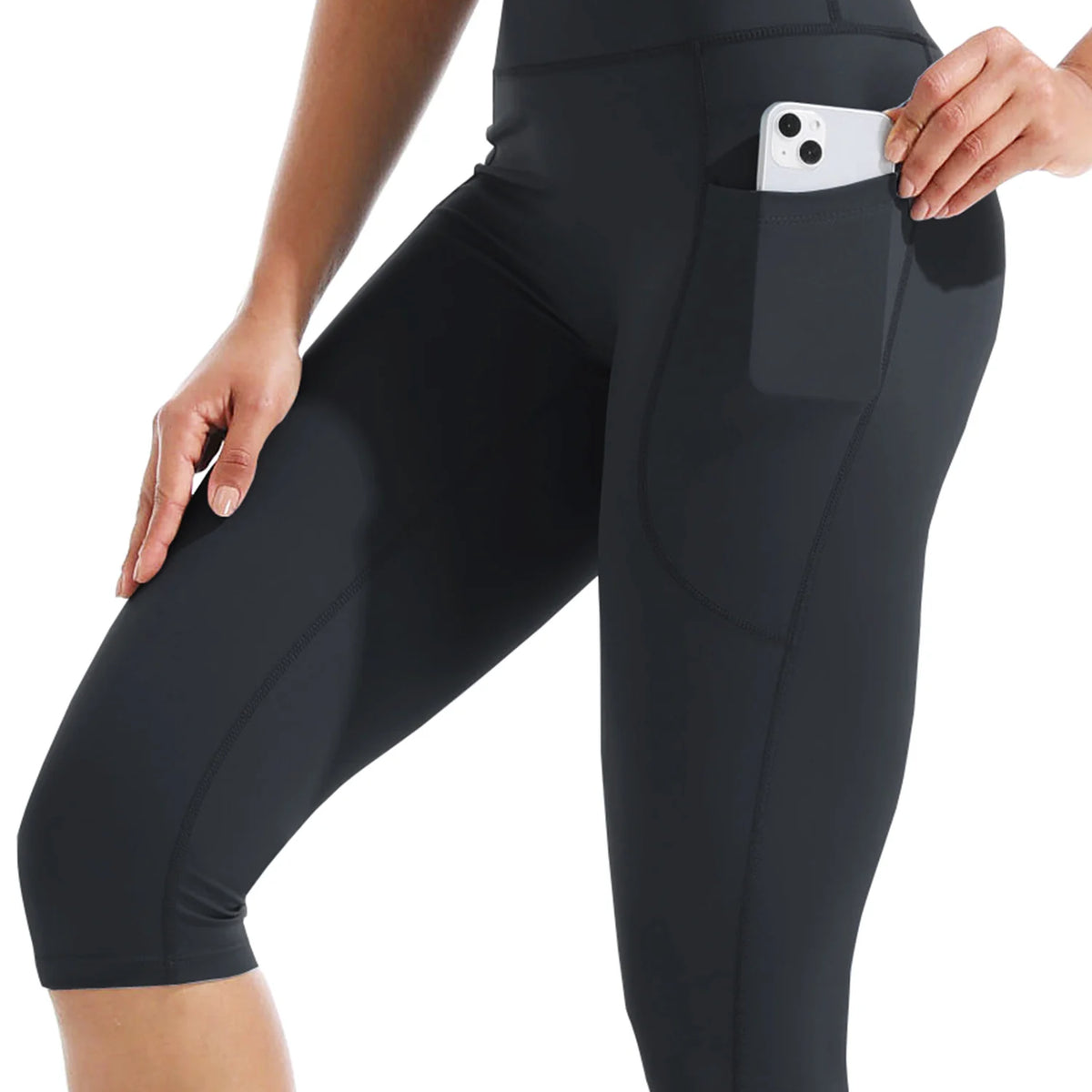 Comfortable Capri Leggings with Tummy Control