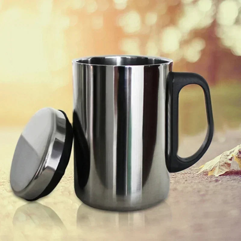 Double-Wall Stainless Coffee Portable Travel Mug