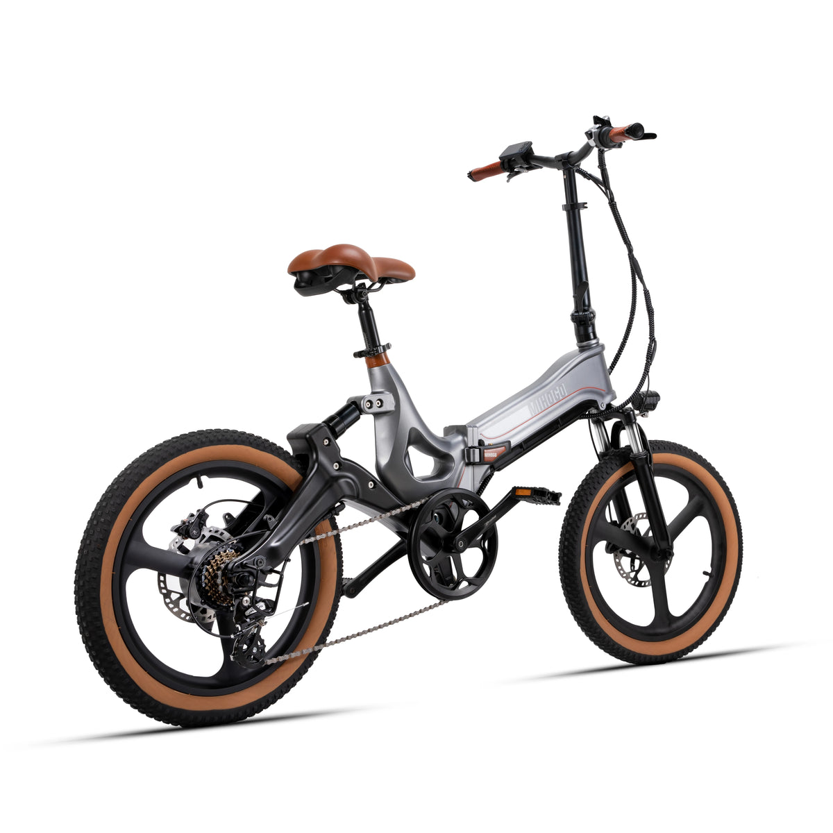 Adult Folding Fat Tire Electric City Bike Versatile & Portable