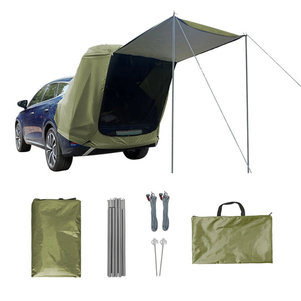 Pop-Up Car Trunk Tent with Sunshade