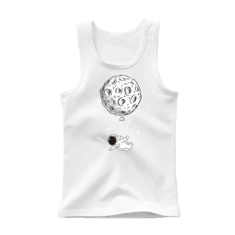 Baby & Toddler Boys Space Rocket Sleeveless T-Shirt