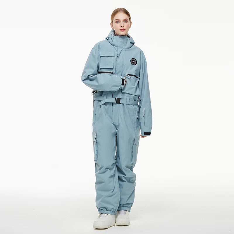 Men and Women Snow Wear, Snowboarding Clothes, Snow Ski Jumpsuit, Ski Suit Overalls, Snow Outfit, Adult SnowSuite, Ski Snow Suit - 24 Hour Sport