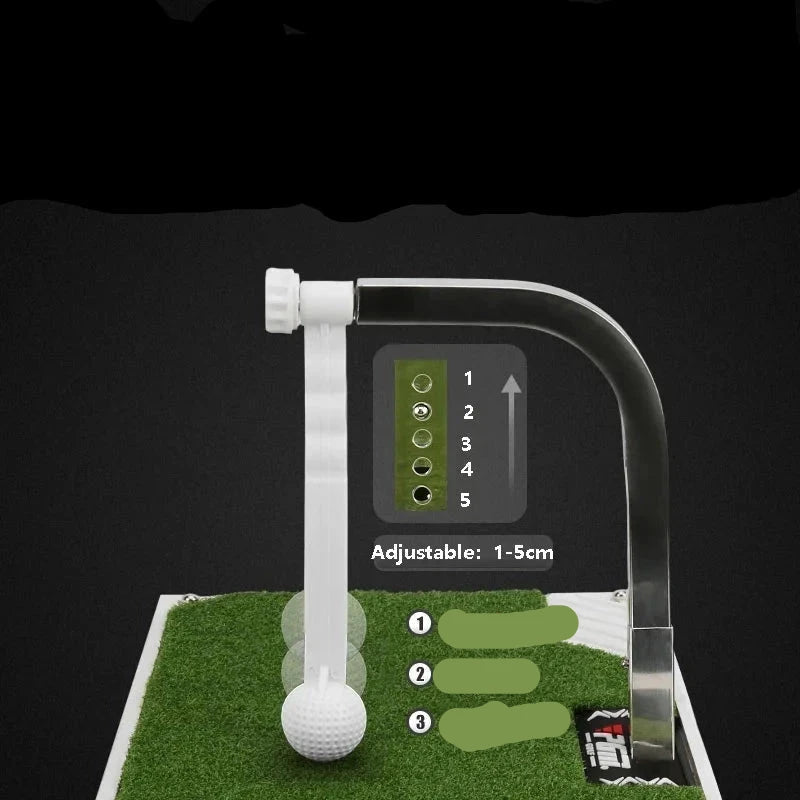 Perfect Your Swing: 360° Rotating Golf Practice Mat