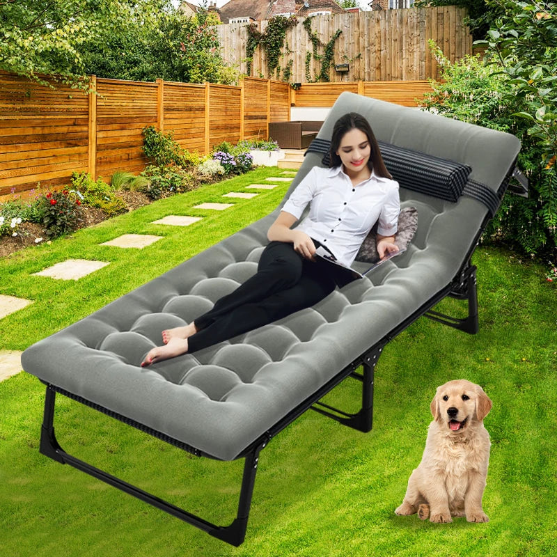 Versatile Folding Bed for Home and Outdoors