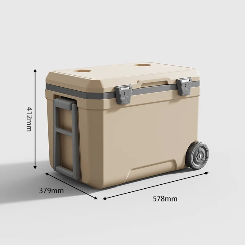 Large Insulated Cooler with Wheels - 24 Hour Sport