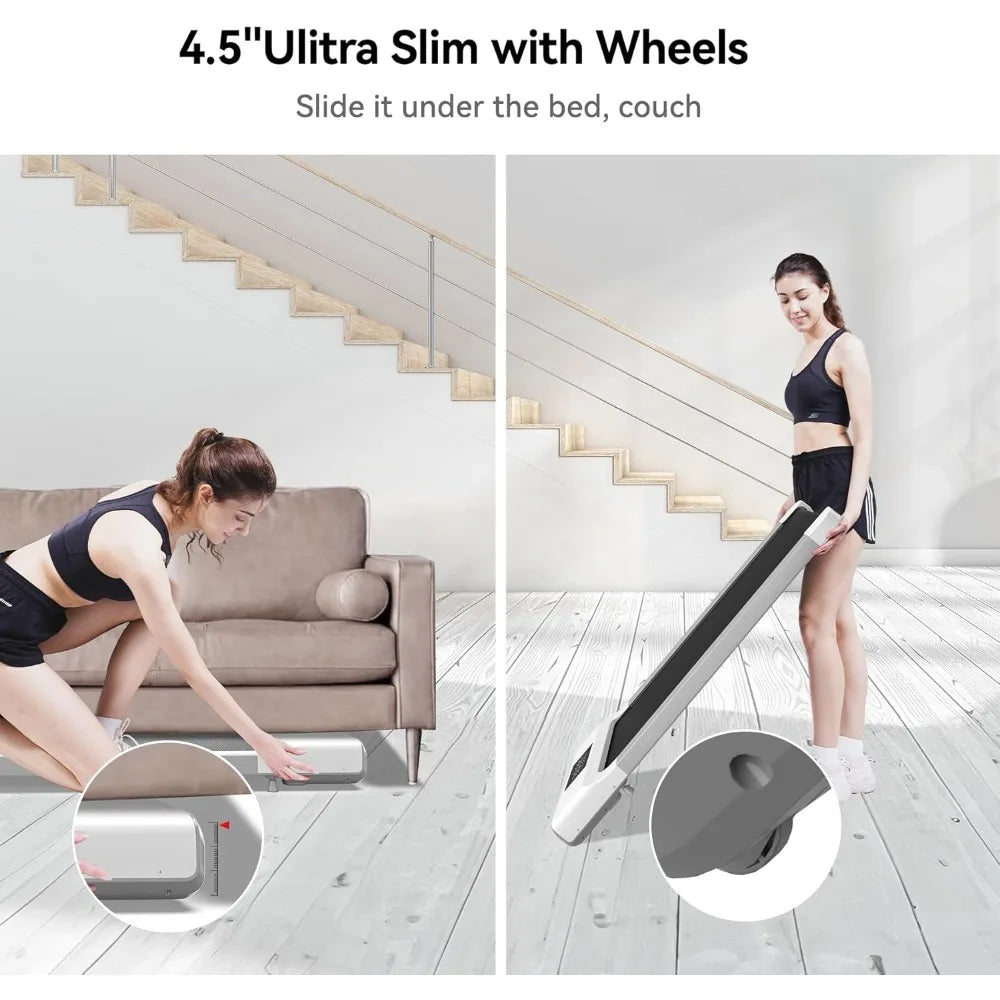 Portable 2-in-1 Walking Pad for Home Workouts