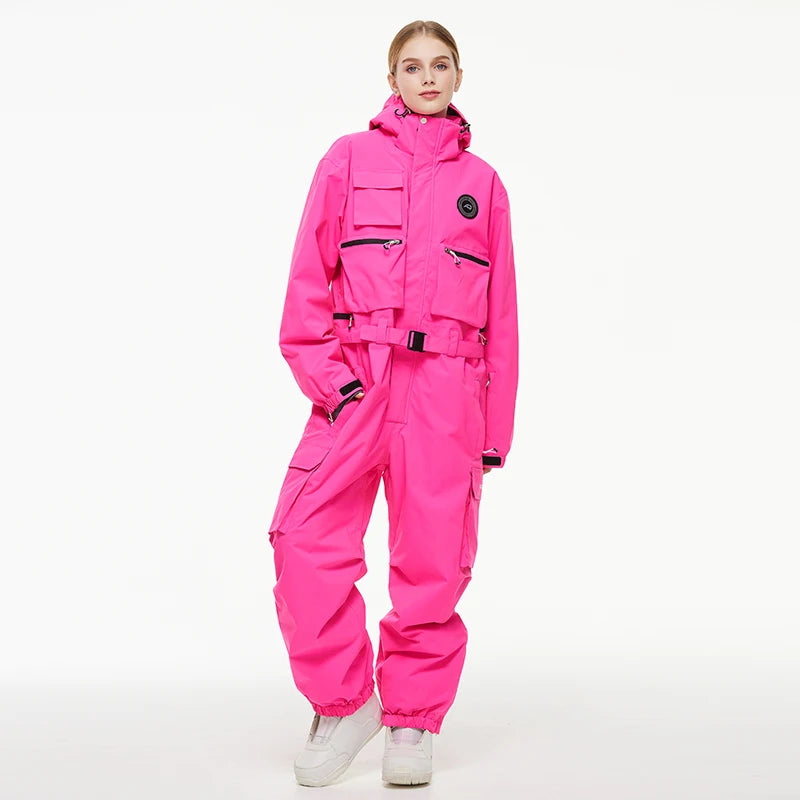 Men and Women Snow Wear, Snowboarding Clothes, Snow Ski Jumpsuit, Ski Suit Overalls, Snow Outfit, Adult SnowSuite, Ski Snow Suit - 24 Hour Sport