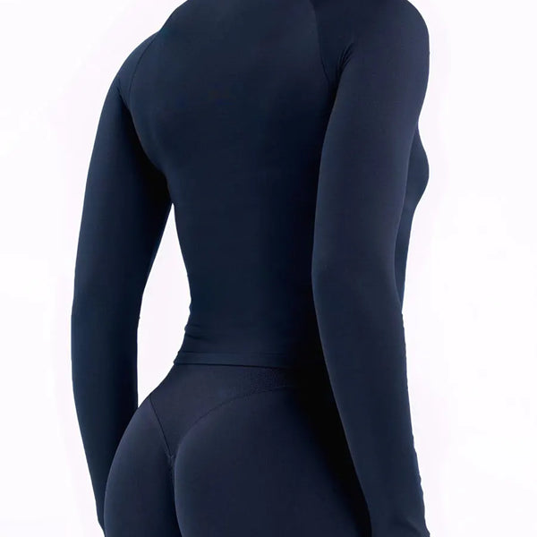 Seamless Long Sleeve Fitness & Yoga Top for Women