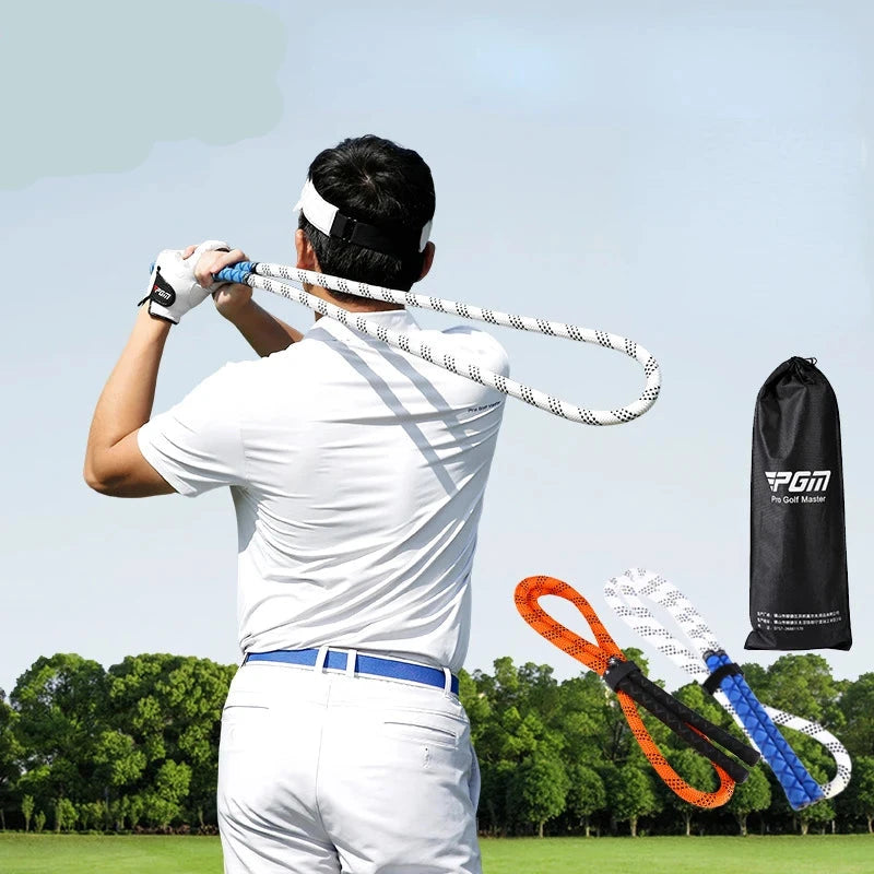 Indoor and Outdoor Golf Swing Training for Power and Precision