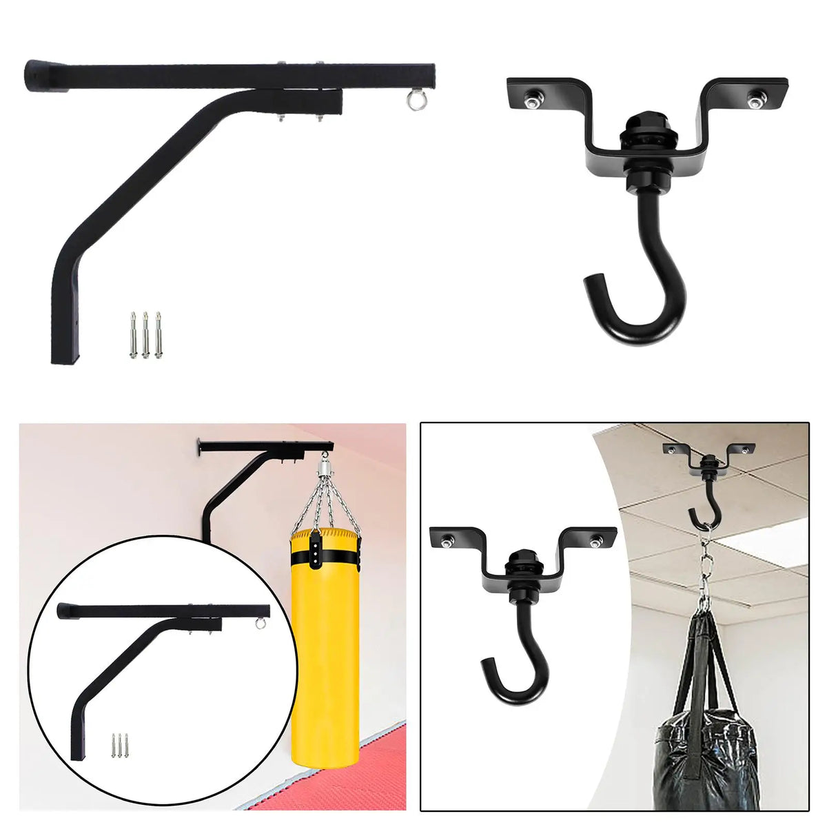 Heavy Duty Wall Mount Punching Bag Hanger