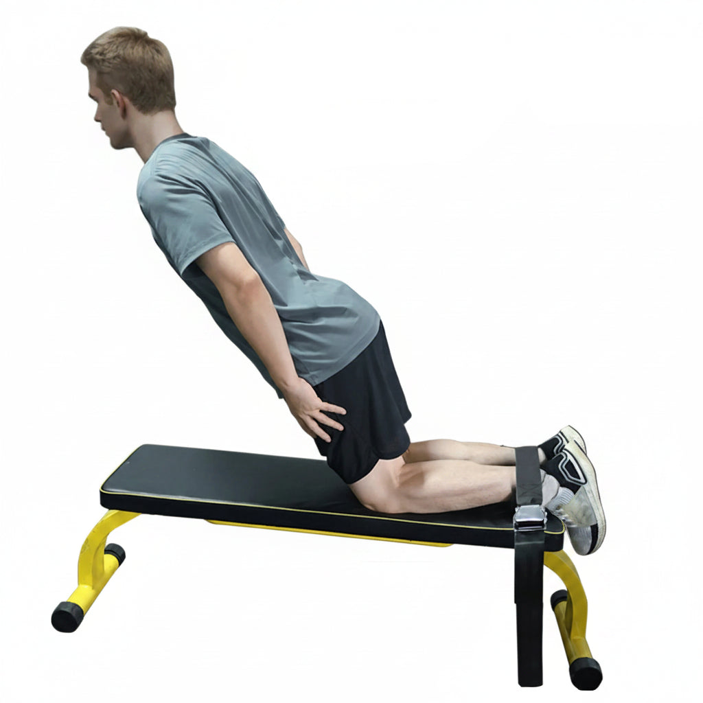 Quick-Release Hamstring Curl & Gym Leg Extension Strap