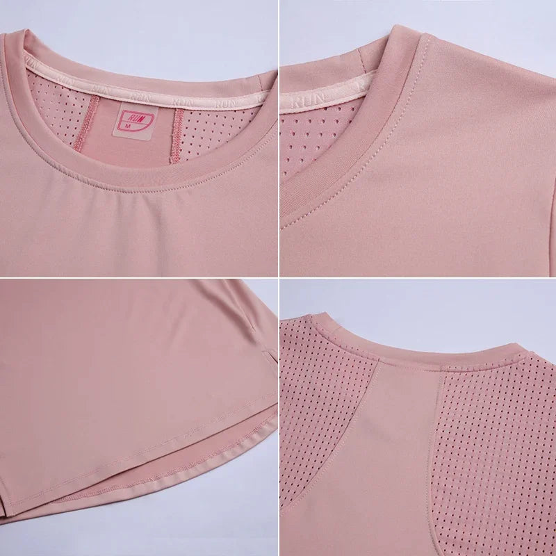 Breathable Athletic T-Shirt for Women